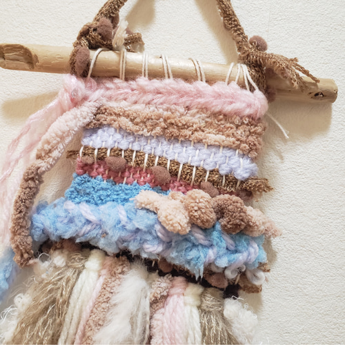 ハンドメイド◇【ウィービングタペストリー】◇壁掛け◇gimmickcharm