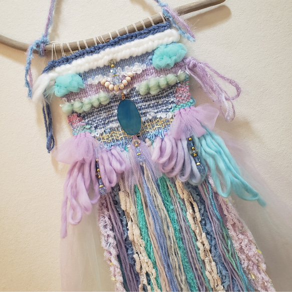 ハンドメイド◇【ウィービングタペストリー】◇壁掛け◇gimmickcharm