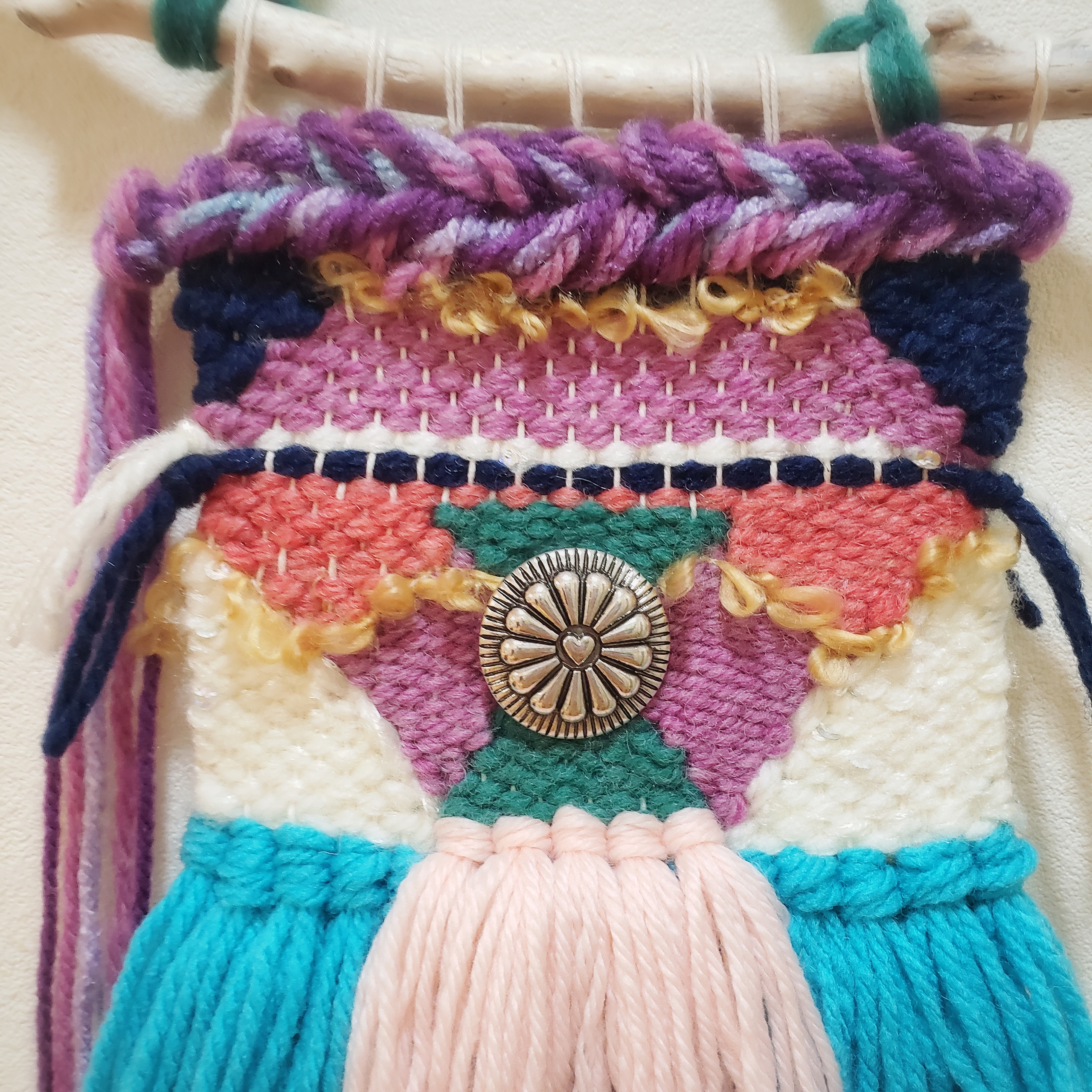 【ウィービングタペストリー】◆ネイティブタペストリー◆マクラメ◆gimmickcharm