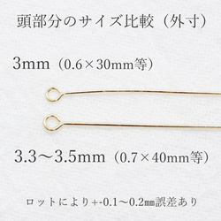 【9ピン】0.6×30mm-10g-普通硬さ《金色》MP-032 8枚目の画像