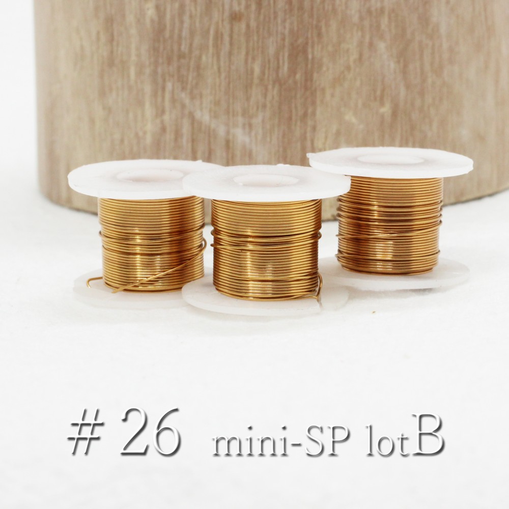 mini＃26（太さ0.4mm）-アーティスティックワイヤー【NTブラス