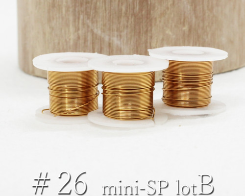 mini＃26（太さ0.4mm）-アーティスティックワイヤー【NTブラス】※第一