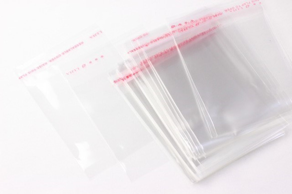 8×9cm【約200枚】中国製OPPパック（テープ付） 4枚目の画像