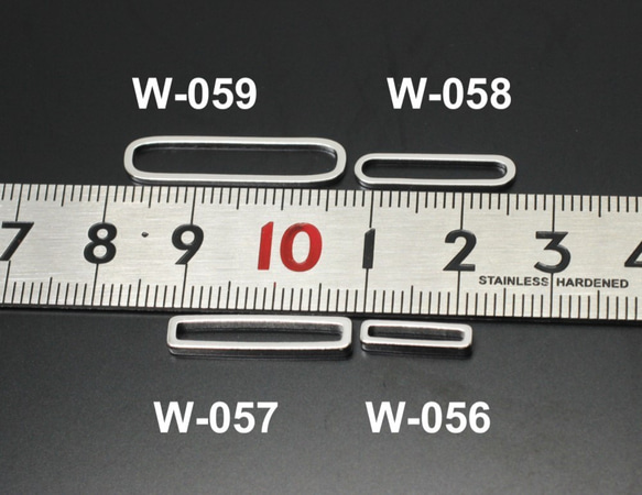【18個】クリップ型の枠-NO.3《W-058》銀色 8枚目の画像