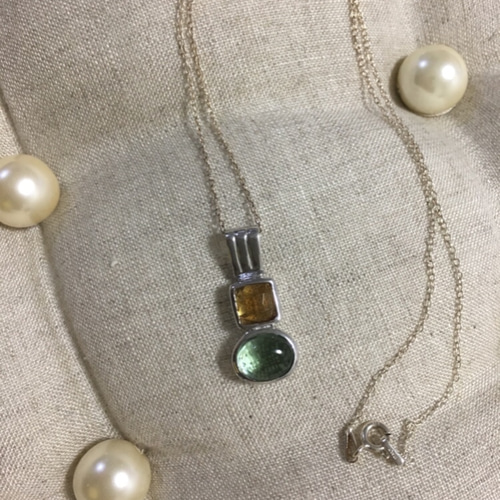 シトリンシルバーネックレス ネックレス・ペンダント MIKI 通販