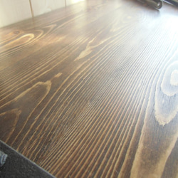 棚板（特典付き）　シェルフ 男前 家具 インテリア ＤＩＹ アイアン 木材　 (120ｃｍ） 4枚目の画像