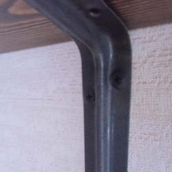 棚板（特典付き）　シェルフ 男前 家具 インテリア ＤＩＹ アイアン 木材　 (90ｃｍ） 9枚目の画像