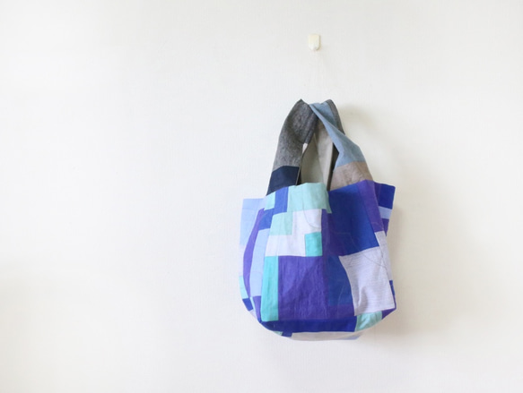 立方體手提包×美人魚藍色 第3張的照片