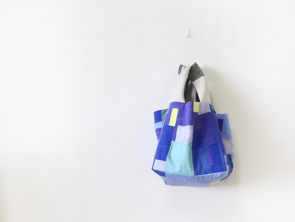 立方體手提包×美人魚藍色 第4張的照片