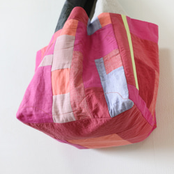立方體手提包×蘭蘭粉紅色 第5張的照片