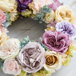 Wreath ～Rose Rose Rose～  40cm 4枚目の画像