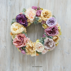 Wreath ～Rose Rose Rose～  40cm 3枚目の画像