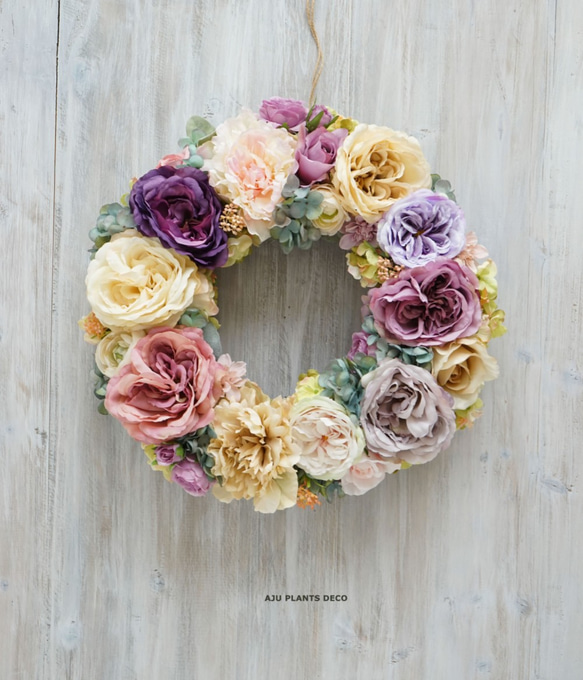 Wreath ～Rose Rose Rose～  40cm 3枚目の画像