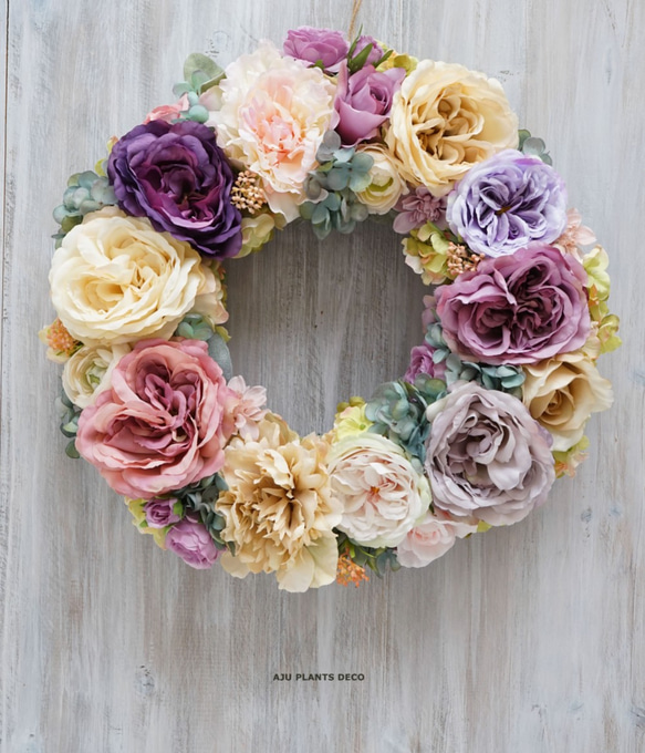 Wreath ～Rose Rose Rose～  40cm 5枚目の画像