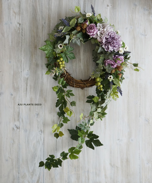 Wreath ~Grapevine~  38-70cm（造花） 1枚目の画像