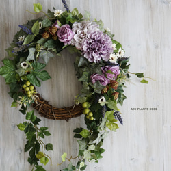 Wreath ~Grapevine~  38-70cm（造花） 3枚目の画像