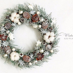 Winter Wreath  32~33cm 1枚目の画像