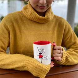 名前入れ無料★ペアマグカップ　全4色　結婚祝いやクリスマスプレゼントにも　 9枚目の画像