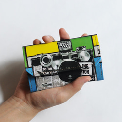 防水加工紙カード・小銭入れ -paperカメラ 2枚目の画像