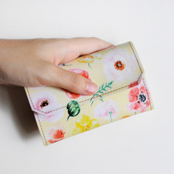 小紙包 卡片夾 零錢包-罌粟花 第2張的照片