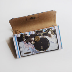 防水加工紙カード・小銭入れ -map camera 4枚目の画像