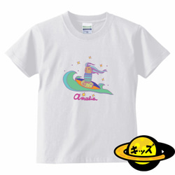 サーファーアマビエ　Tシャツ　昼Ver 4枚目の画像