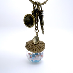 MNII○松果湖的藍色小鴨○模型○玻璃球鑰匙圈 第6張的照片