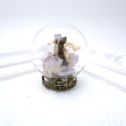 モデルMNII○○○バニー花のガラス玉の装飾品 2枚目の画像