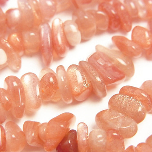 これはすっごい！綺麗で重厚感あるオレンジムースストーン！ズーンと