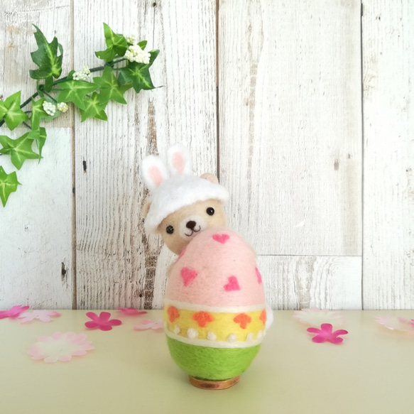 みみ　イースター　うさぎウエスティ　春　羊毛フェルト hqdefault.jpg