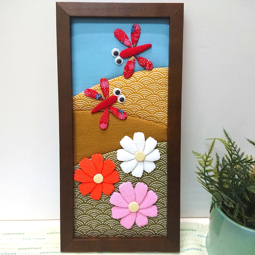 押し絵タペストリー　ぱんぱん 七夕飾りセット 押絵タペストリー 七夕祭りちりめん細工 | 手芸