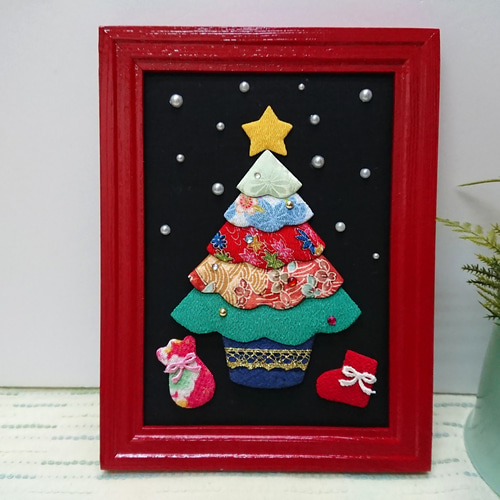 押絵飾り・クリスマスのリース｜株式会社さくらほりきり