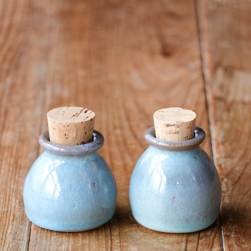 陶器の小瓶 /705 izumi様オーダー 保存容器・キャニスター