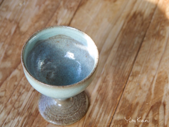 [fleur de noëlさまオーダー]陶器のワインカップ 2枚目の画像