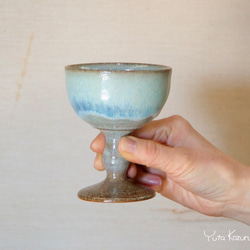 [fleur de noëlさまオーダー]陶器のワインカップ 5枚目の画像