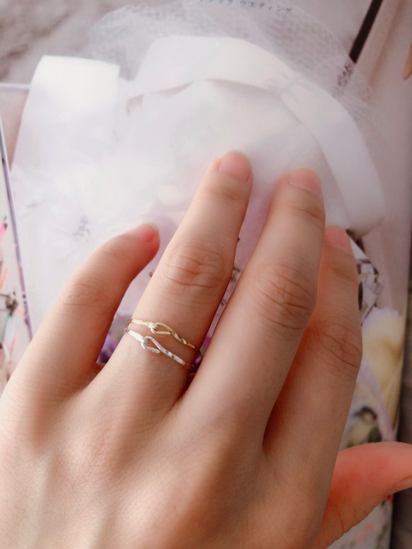 送料無料✨14KGFシンプルリング✨Simple  Gold Ring ❤️Sale! 5枚目の画像