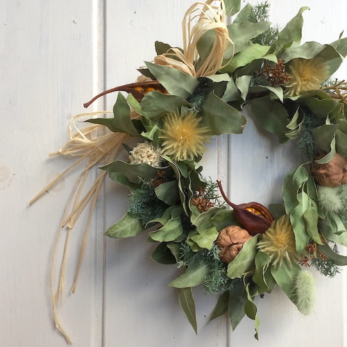 受注制作作品』ローリエのリース リース kukulkukka 通販