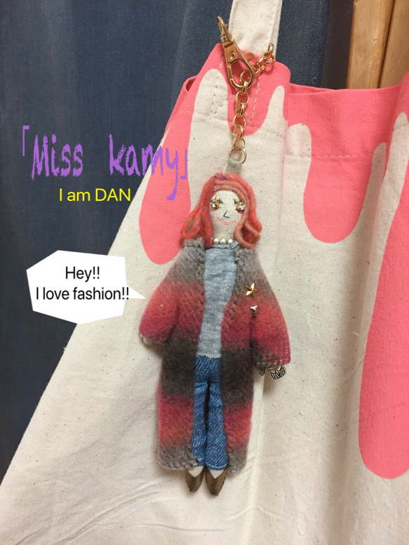 Bag charm!!Miss kamy/バッグチャーム/ドールチャーム 1枚目の画像