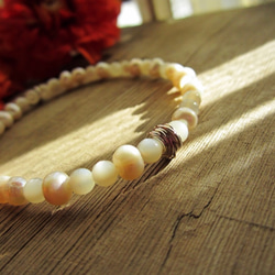 Pearl & M.Pearl Stretch Bracelet. 第3張的照片