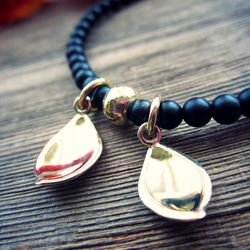 Matte Taste Onyx Stretch Bracelet. ~Lp~ 第3張的照片