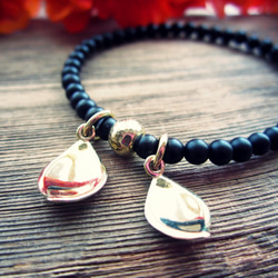 Matte Taste Onyx Stretch Bracelet. ~Lp~ 4枚目の画像