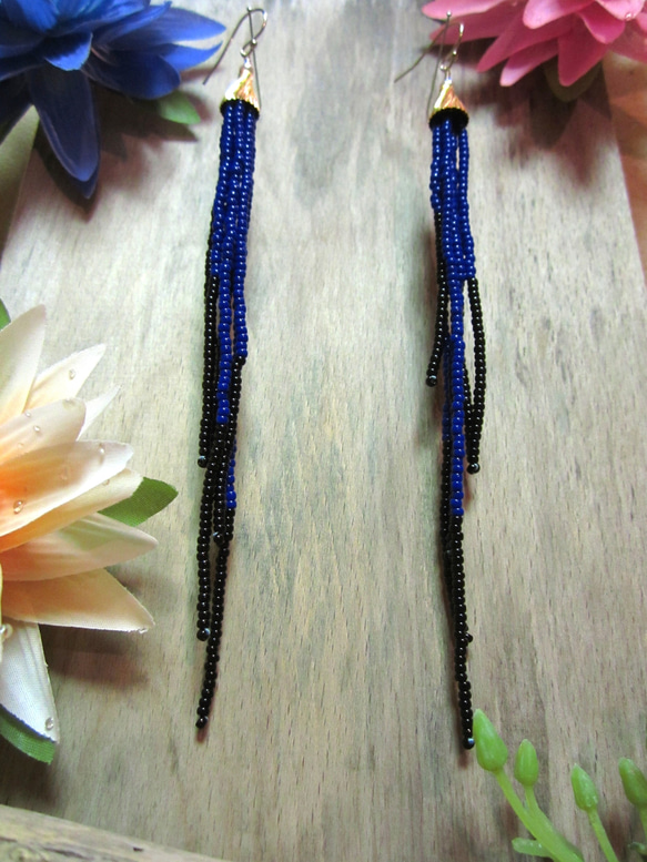 Beads Pierce. ~ fringe ~ (b/b) 第1張的照片