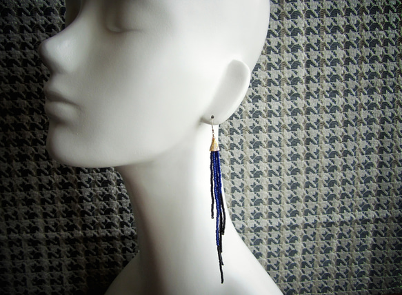 Beads Pierce. ~ fringe ~  (b/b) 3枚目の画像