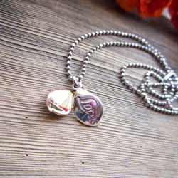 Petal Charm Pendant. ~ L.Custom Initial~ 第1張的照片