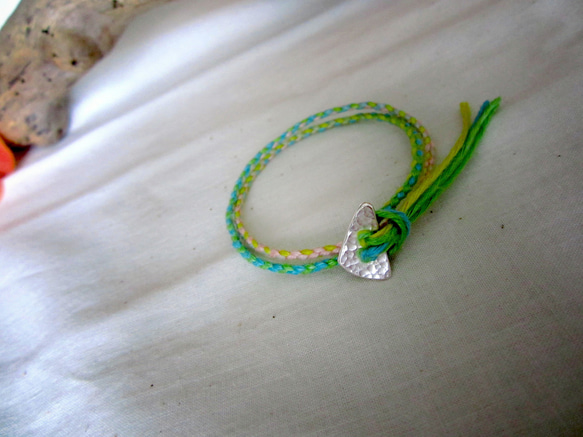 Thin Color Hemp Bracelet.(2wrap)/il 3枚目の画像