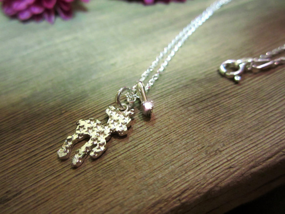 "Bambi"Charm Necklace ~Diamond~ 3枚目の画像