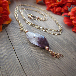 Amethyst × Crystal Fancy Pendant. "a" 第2張的照片