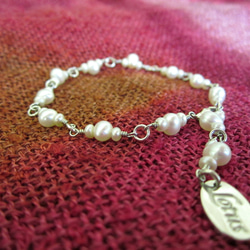 "F.w Pearl Bracelet" 1枚目の画像