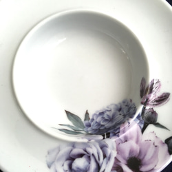 カップ&ソーサー(紫の花) 3枚目の画像