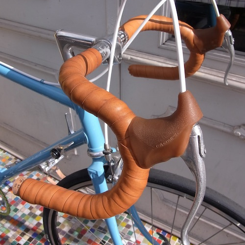 Toshi 牛革 皮巻き バーテープ ブラウン Toshi 牛革 皮巻き バーテープ ブラウン